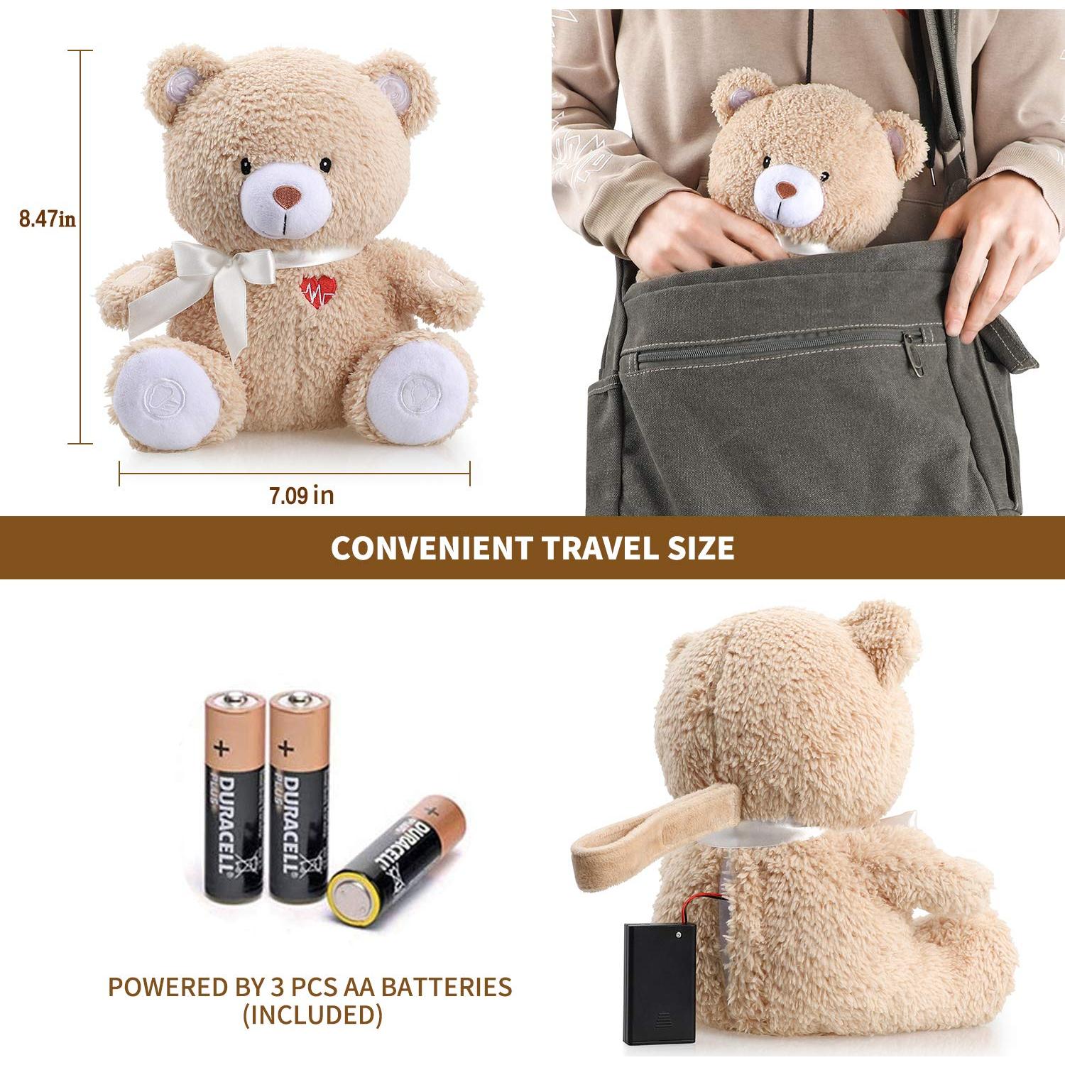 Osito Dormilón BEREST con Sensor de Llanto y Luz Nocturna