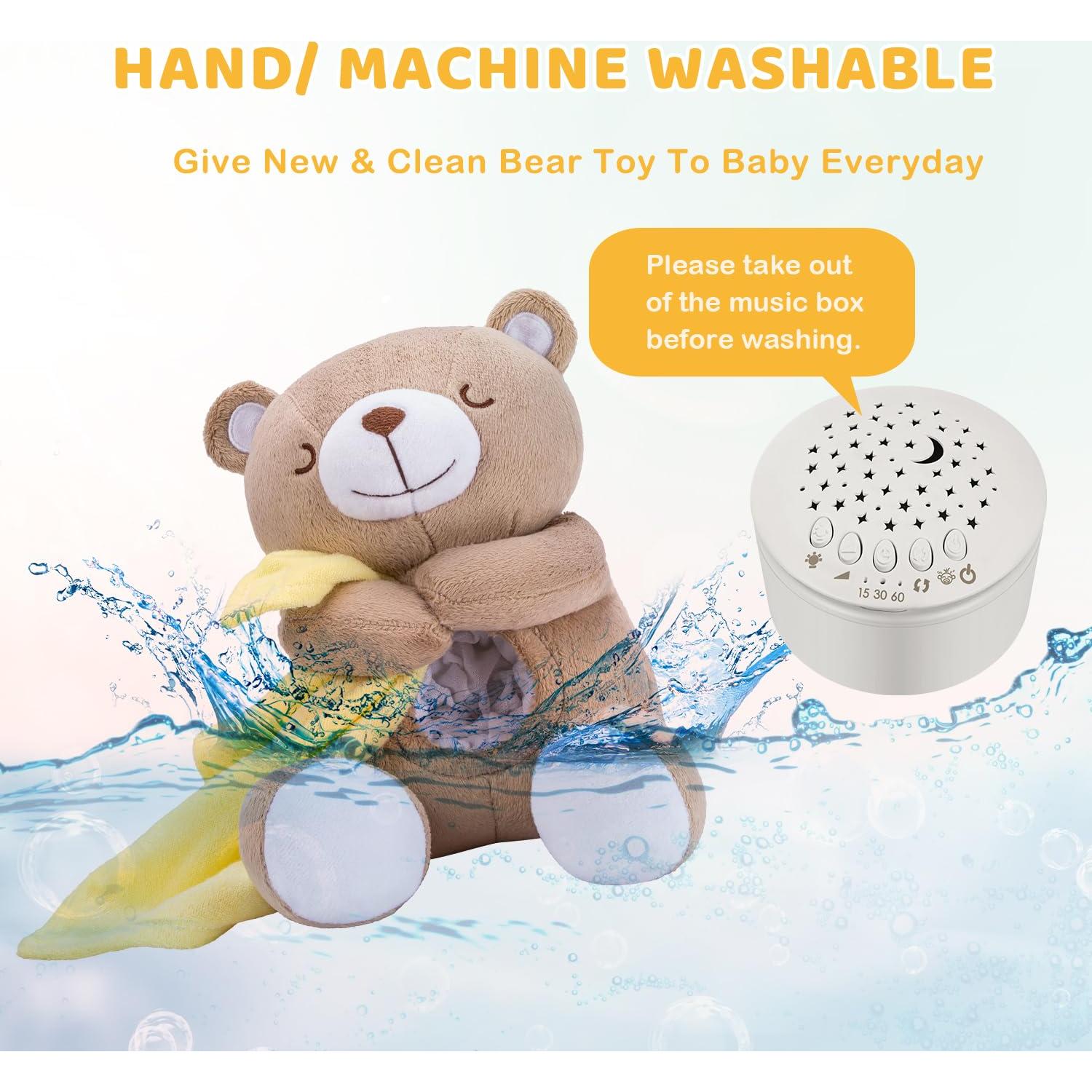 Oso Reversible BEREST para Dormir Bebé con Proyector y Sensor