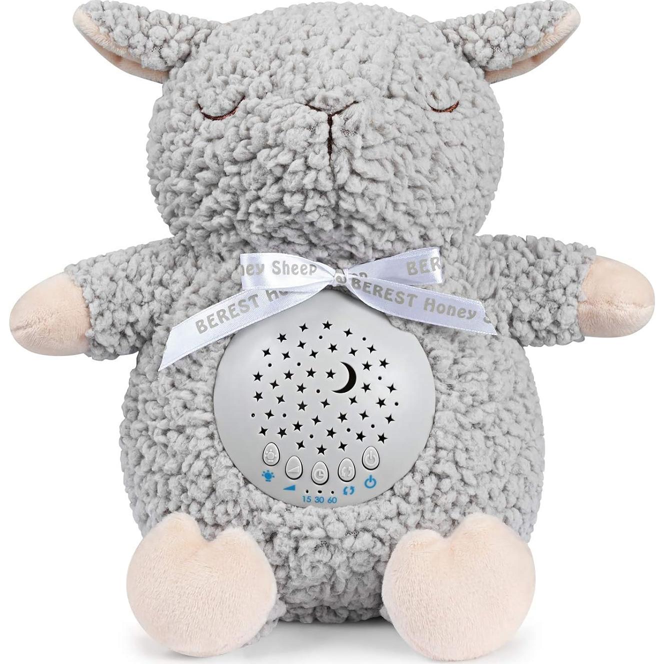Cordero Soothing BEREST para Bebés - Proyector Luz Nocturna