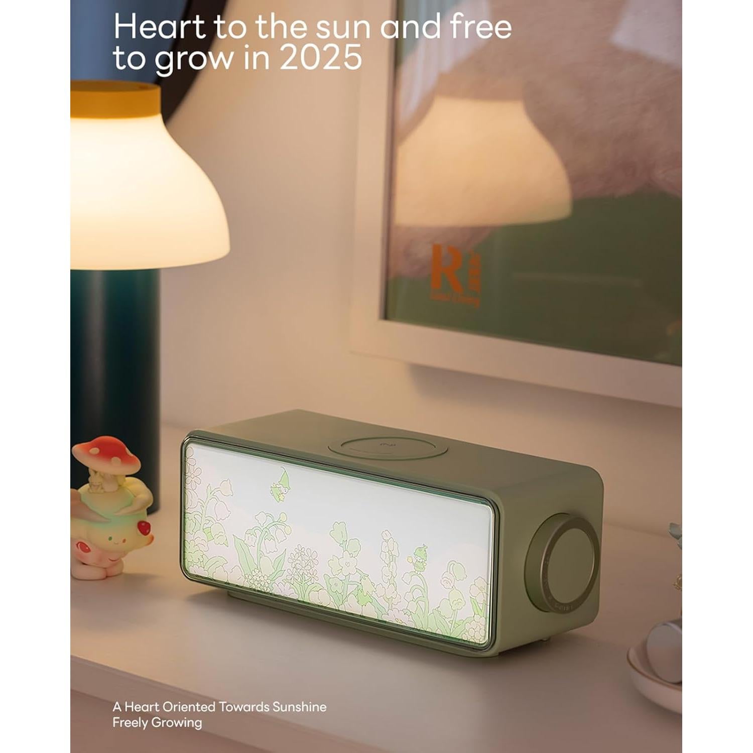 Máquina de Sonido 4 en 1 RUNNINGMT con Luz Nocturna