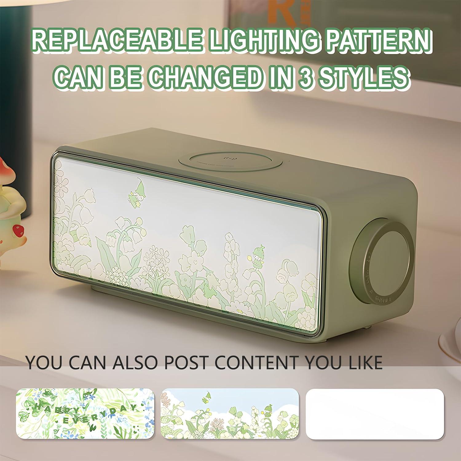 Máquina de Sonido 4 en 1 RUNNINGMT con Luz Nocturna