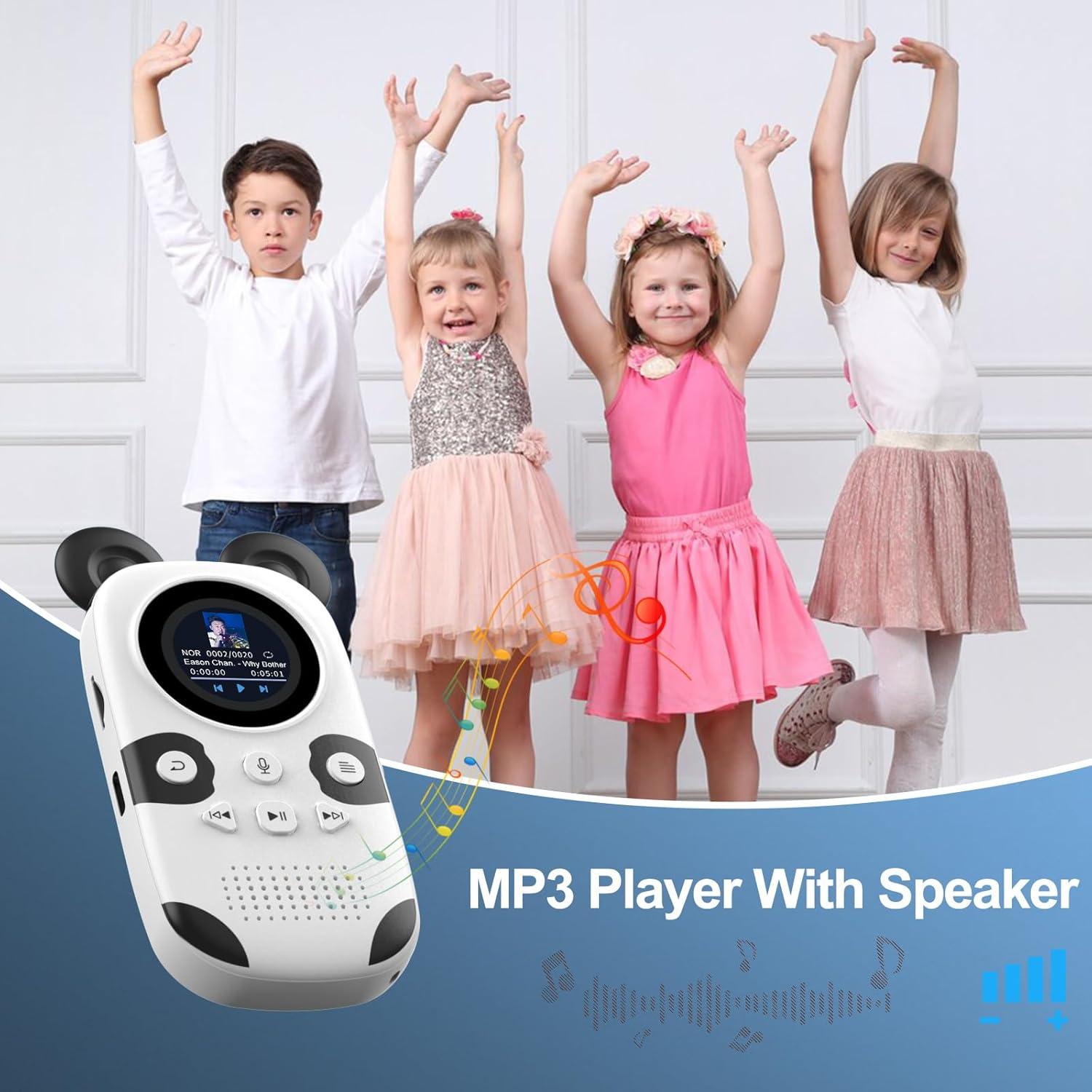 Reproductor MP3 Bluetooth ODEJOI 64GB para Niños Panda