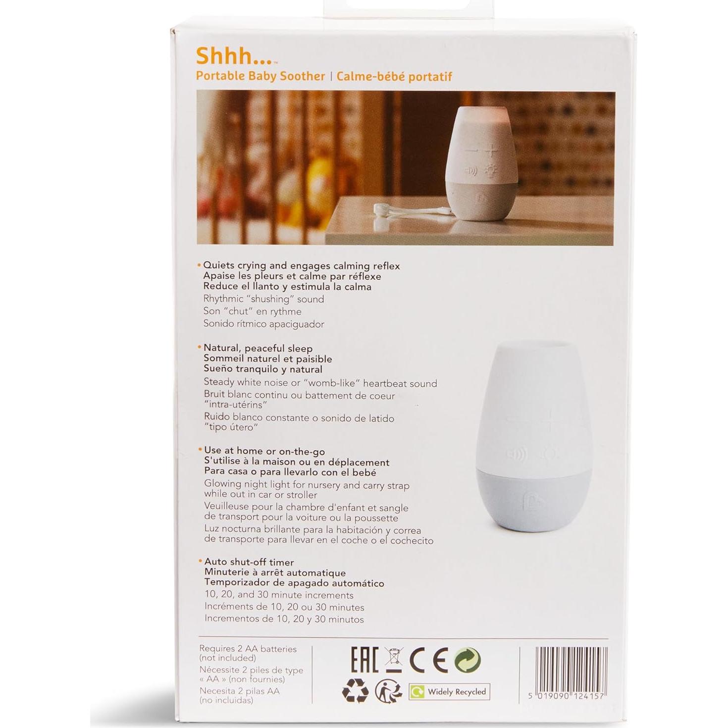 Munchkin Shhh Máquina de Sonido y Luz Nocturna Portátil