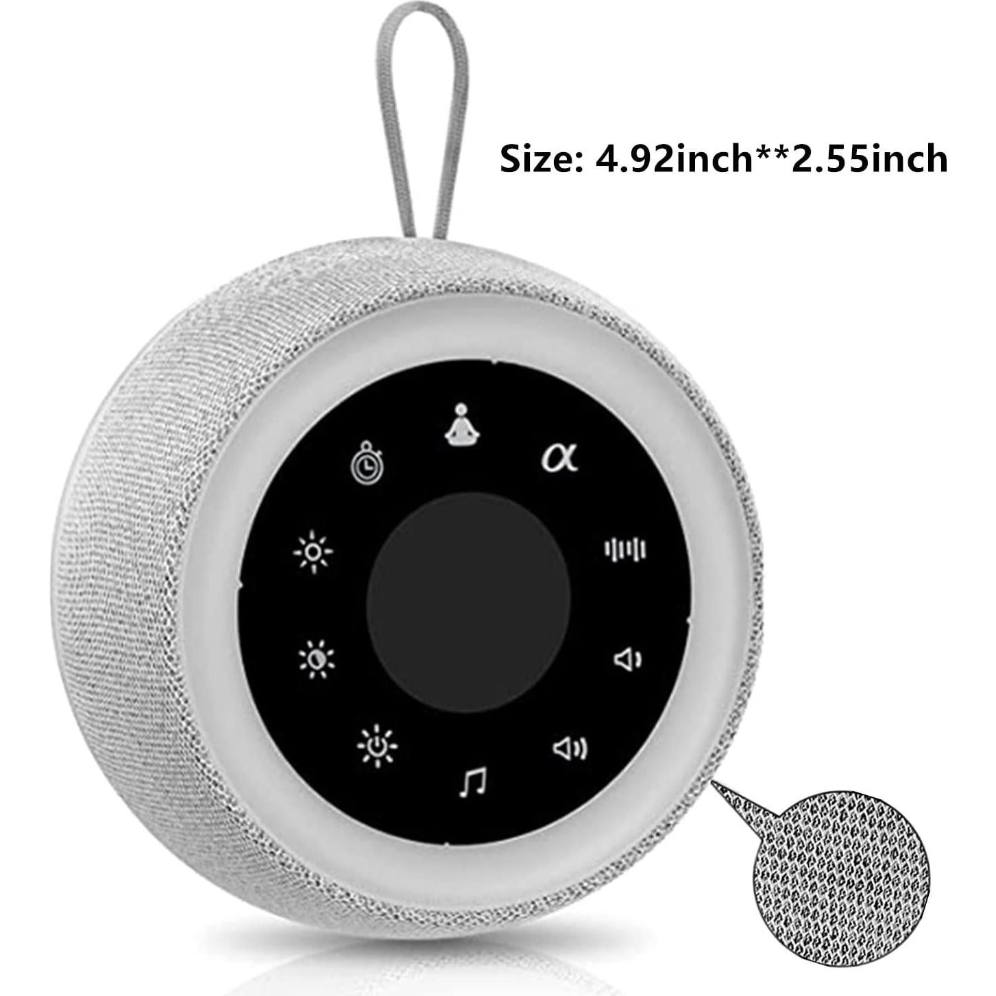 Máquina de Ruido Blanco IDOLCO ZC-JJ01 con 32 Sonidos y Luz Nocturna