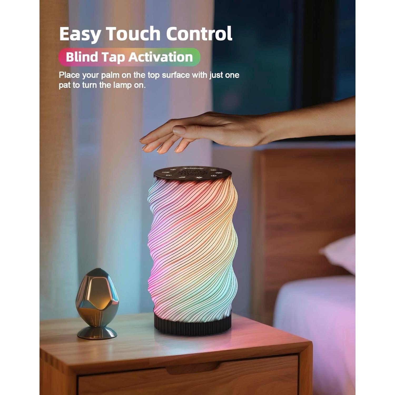 Máquina de Sonido y Luz Nocturna Printerst Twisted - 24 Sonidos