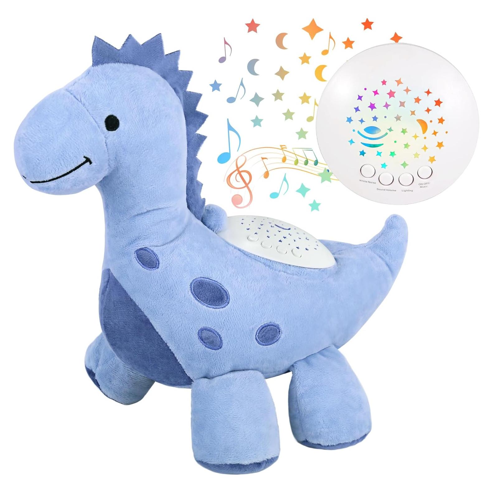 Proyector de Luz Nocturna Dinosaurio wiqins con Sensor de Llanto