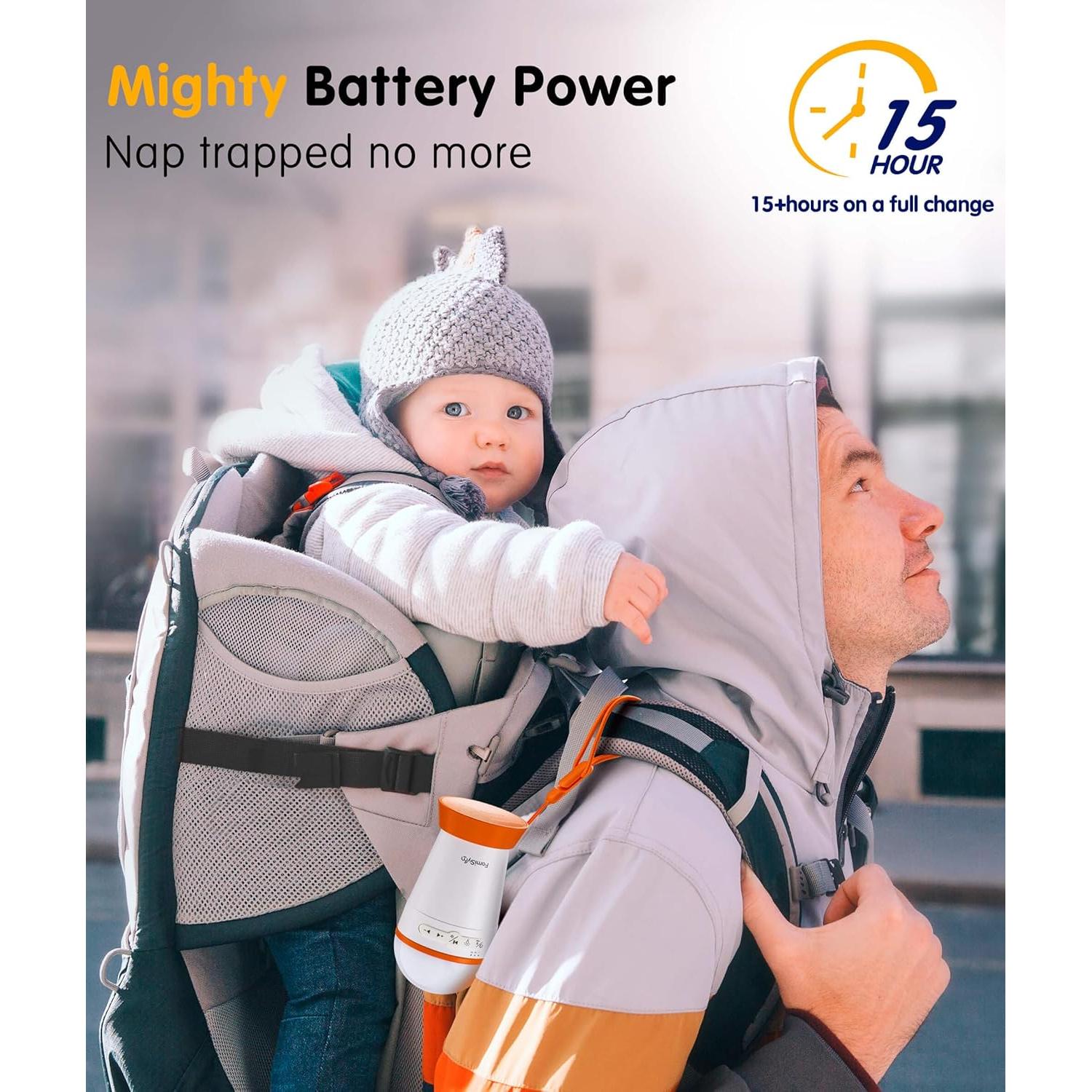 Máquina de Sonido FamiSym 13 Sonidos Luz Nocturna Bebés