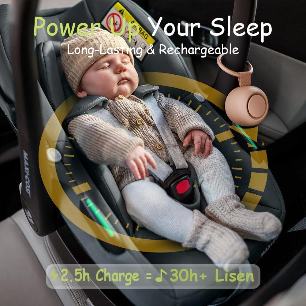 Máquina de Sonido Blanco Portátil ToukerGo Snowball 16 Sonidos