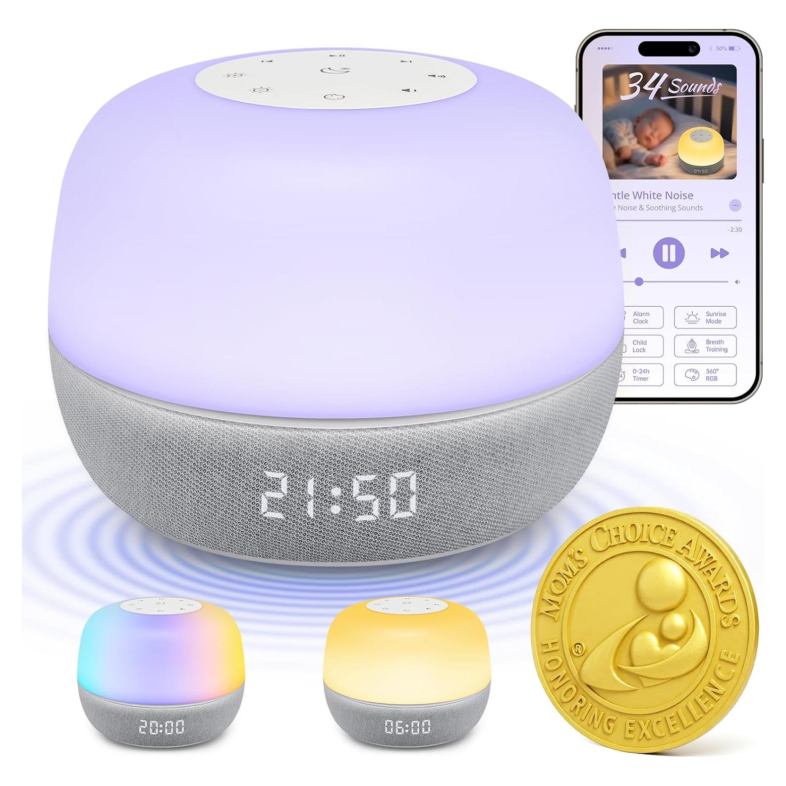 Máquina de Sonido Blanco Mewaii SQDO000XHK2503M008-A 34 Sonidos