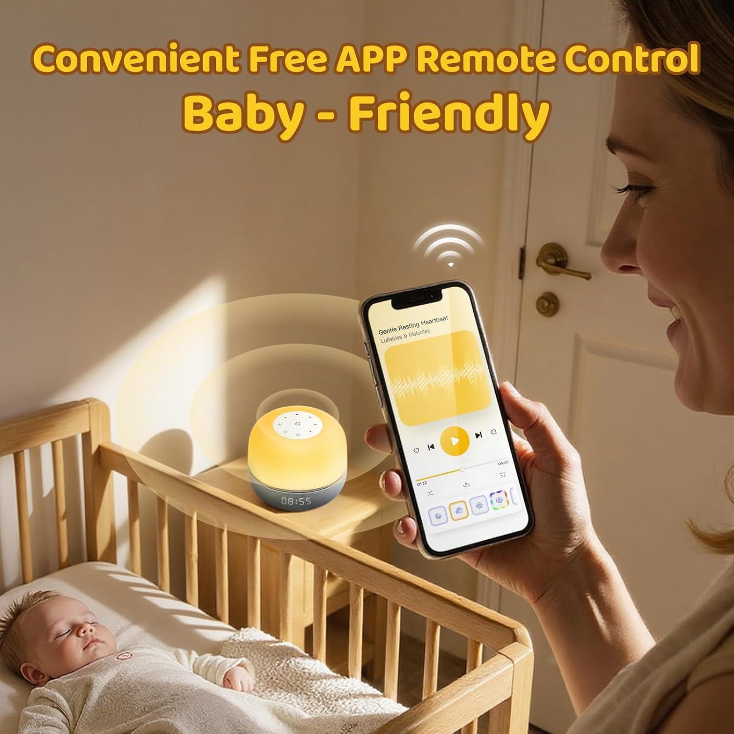 Máquina de Sonido Blanco Mewaii SQDO000XHK2503M008-A 34 Sonidos