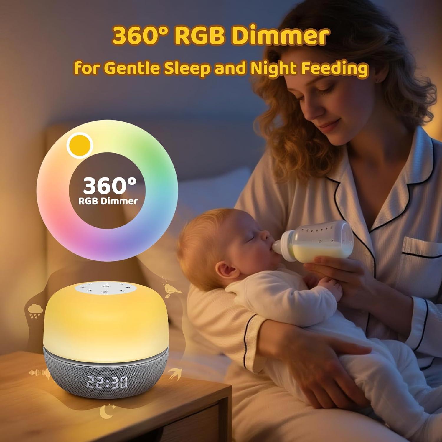 Máquina de Sonido Blanco Mewaii SQDO000XHK2503M008-A 34 Sonidos