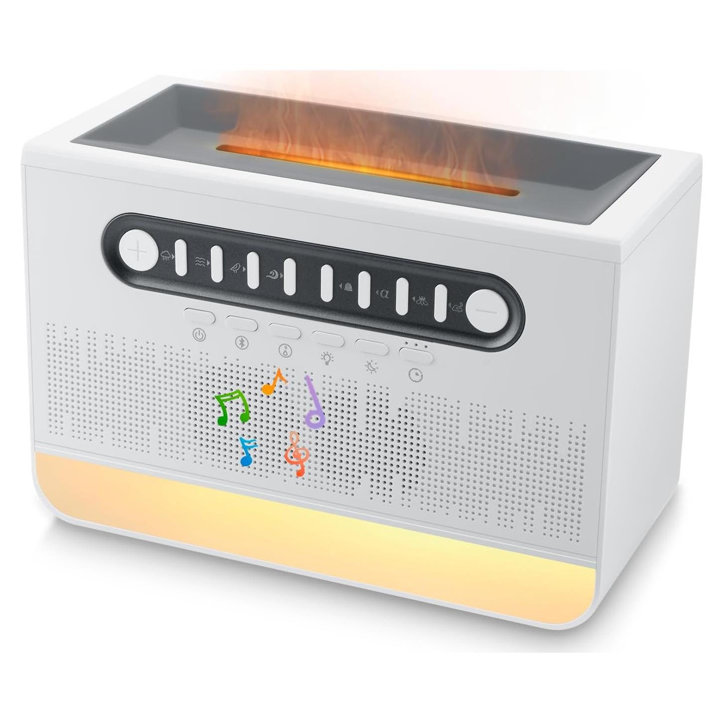 Humidificador LRAZU FS301 con Ruido Blanco y Luz Nocturna 200ml