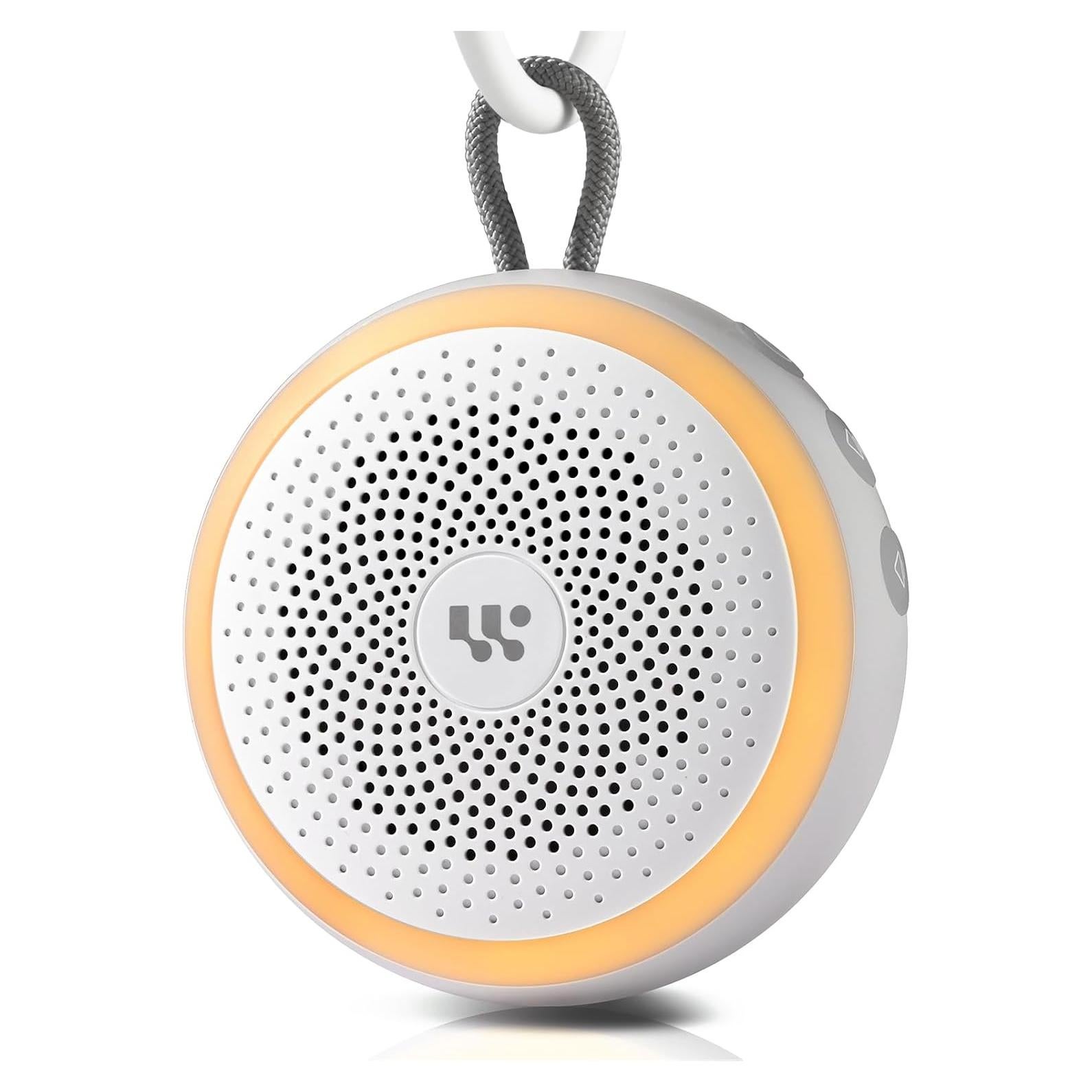 Máquina de Ruido Blanco Portátil WorWoder W30, 20 Sonidos Relajantes