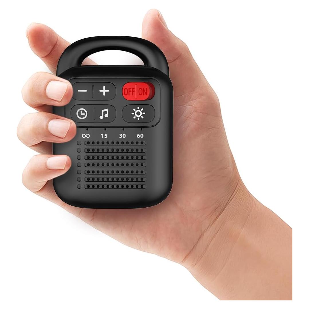 Máquina de Sonido Portátil ColourNoise con 30 Sonidos y Luz Nocturna