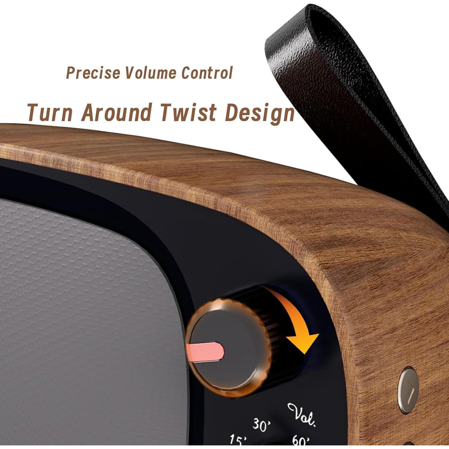 Máquina de Sonido para Dormir Wizvv Imitación Nogal 10 Sonidos