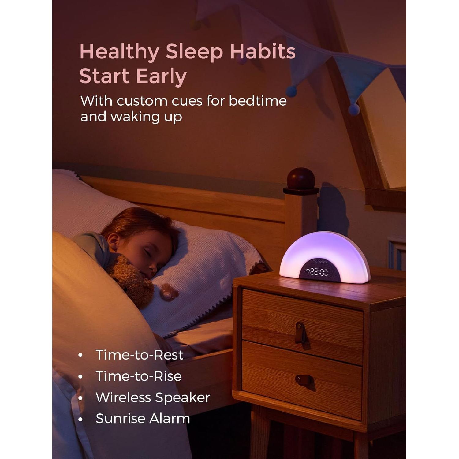 Máquina de Sonido para Bebés Momcozy WN05 - Ruido Blanco y Luz