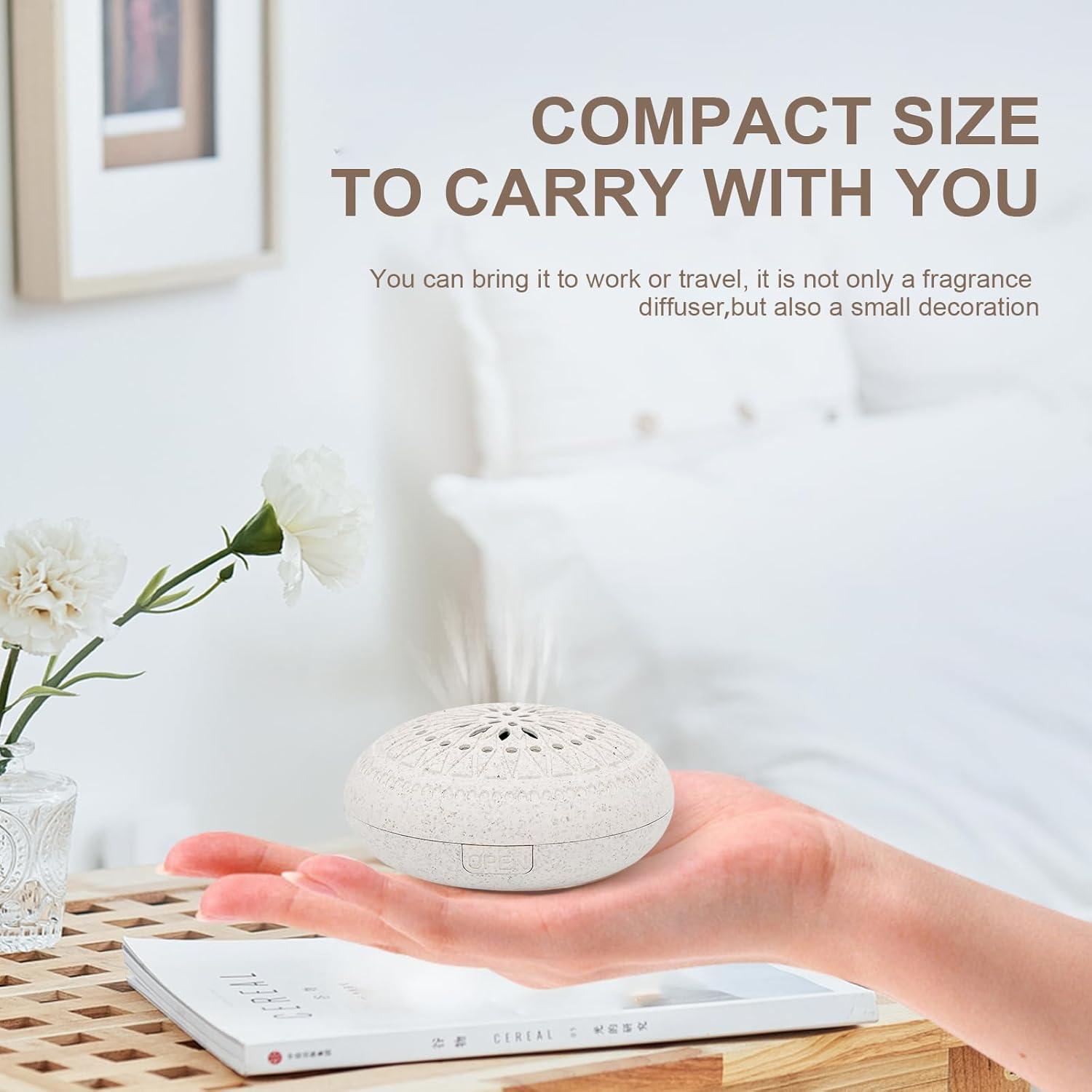 Difusor de Aromaterapia Portátil Ryistc XXC Blanco Sin Agua