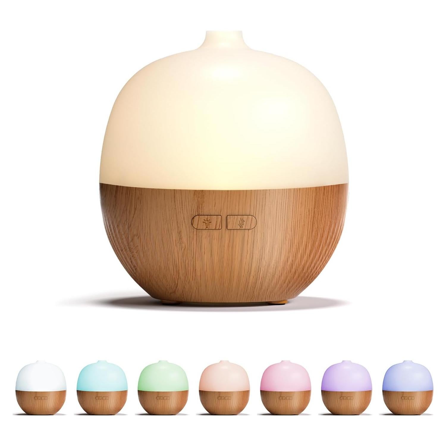 Difusor de Aceite Esencial ARVIDSSON 100ml Ultrasónico con Luz