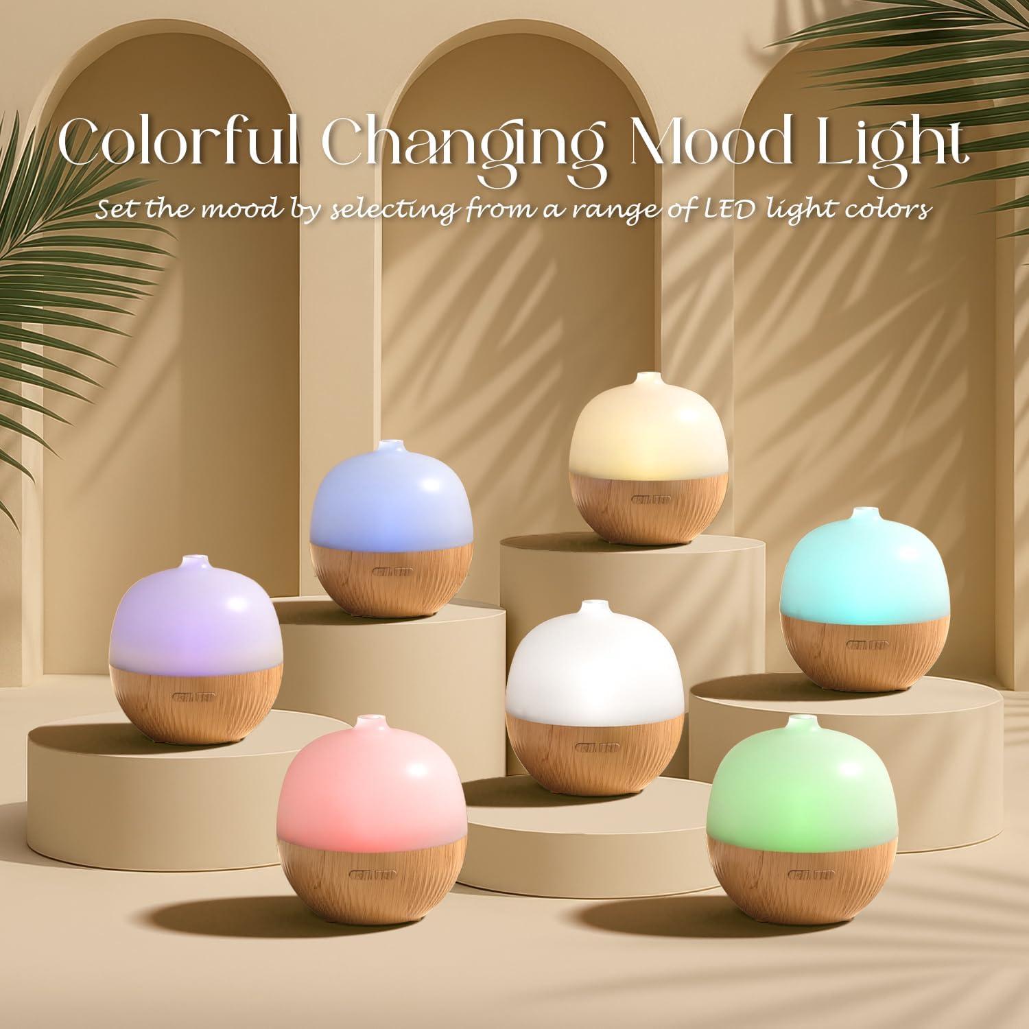 Difusor de Aceite Esencial ARVIDSSON 100ml Ultrasónico con Luz