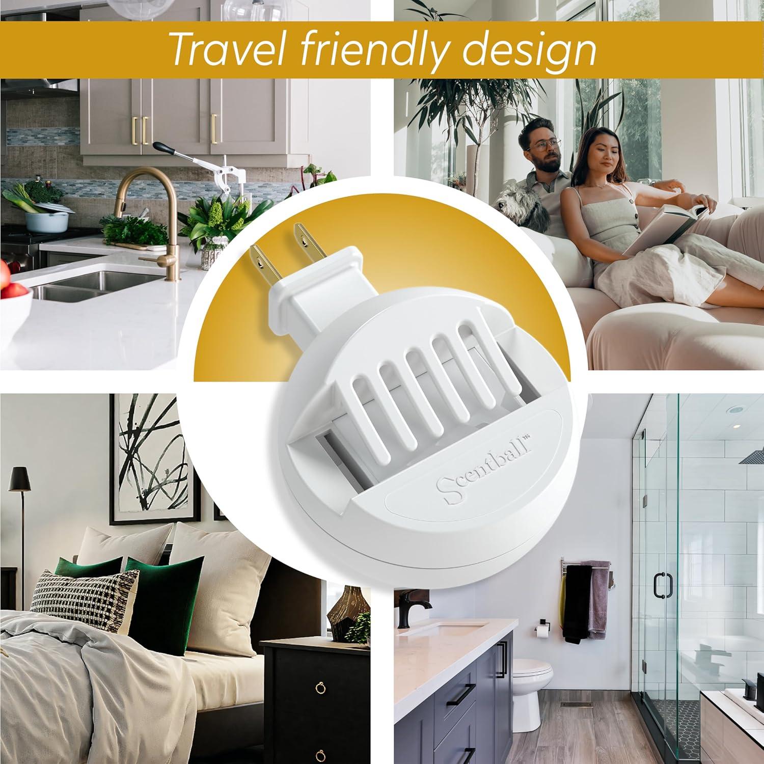 Difusor de Aromaterapia AromaHouse Scentball Blanco 100ml