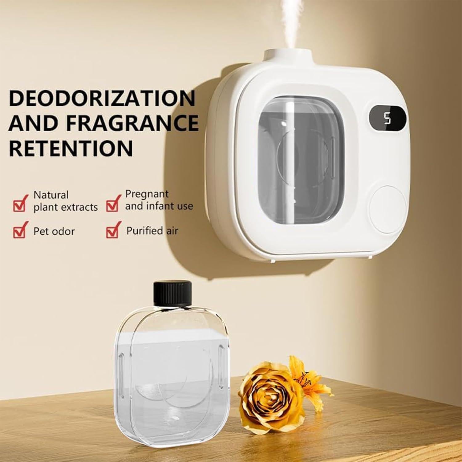 Difusor de Aromaterapia Inalámbrico Youqsm XXJ-006 272g