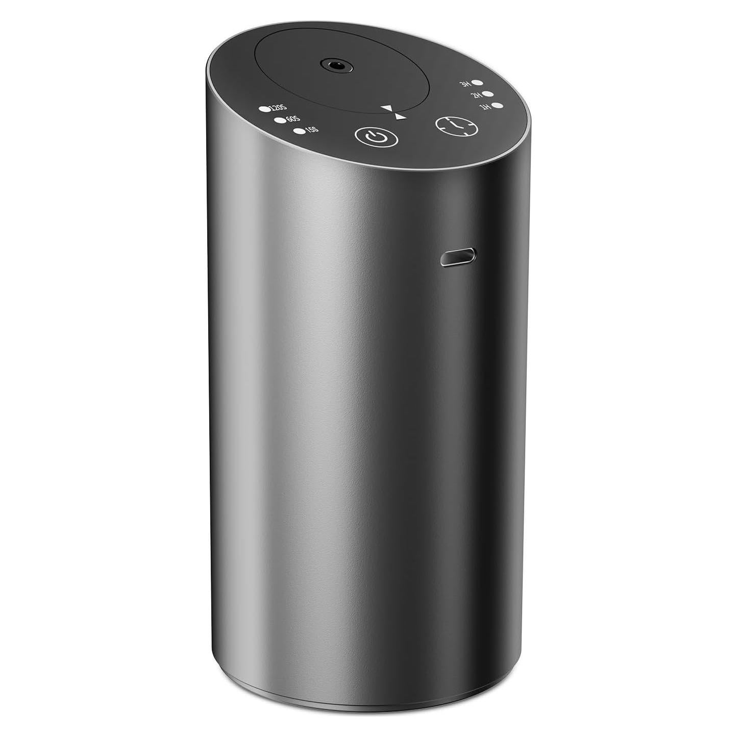 Difusor de Aceites Esenciales ColorSavvy Portátil Gris 20ml