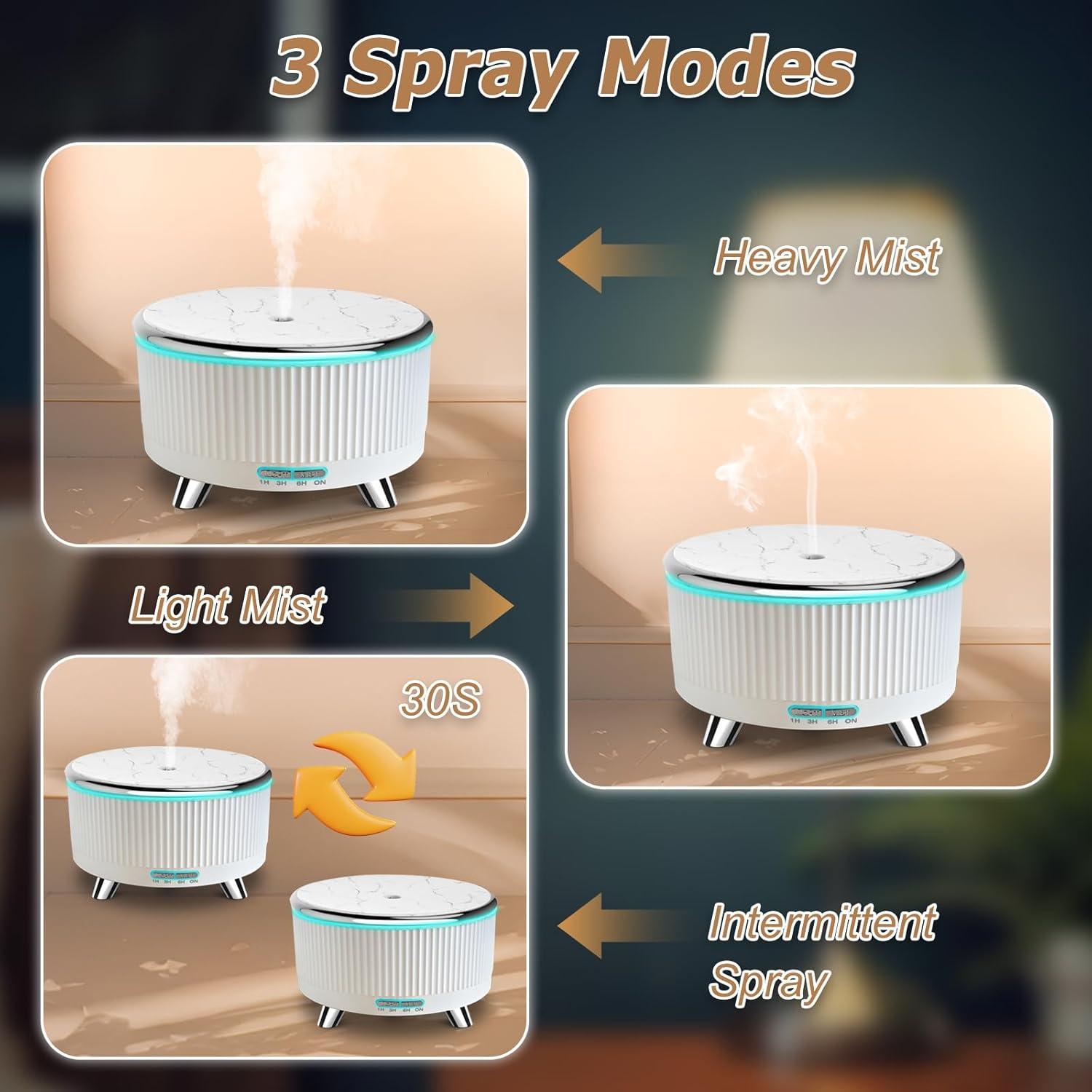 Difusor de Aceite Esencial Vinfucher 500ml con Control Remoto