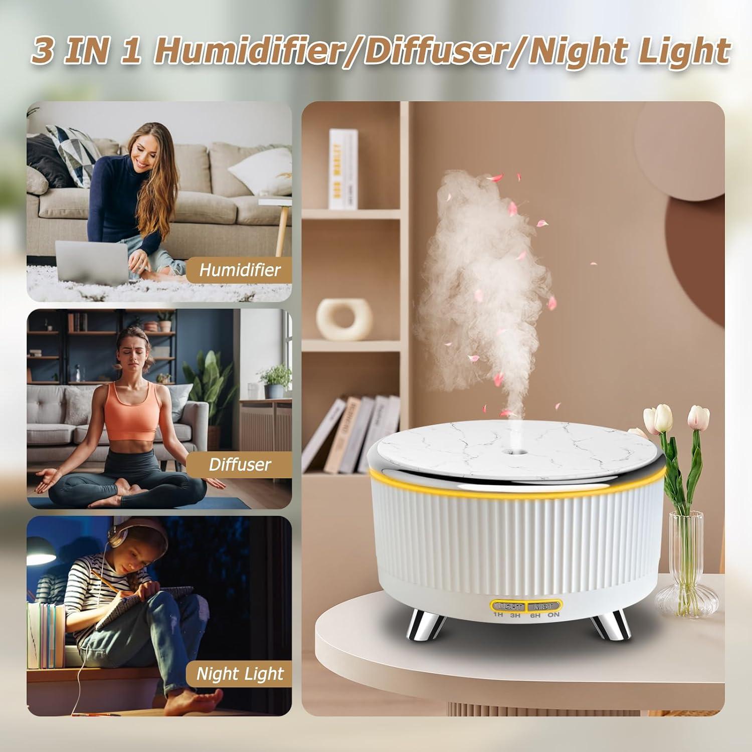 Difusor de Aceite Esencial Vinfucher 500ml con Control Remoto