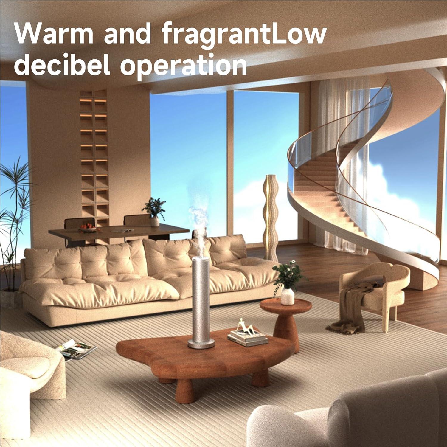 Difusor de Aceite Esencial LuxHydvat A600 Inalámbrico 120ml