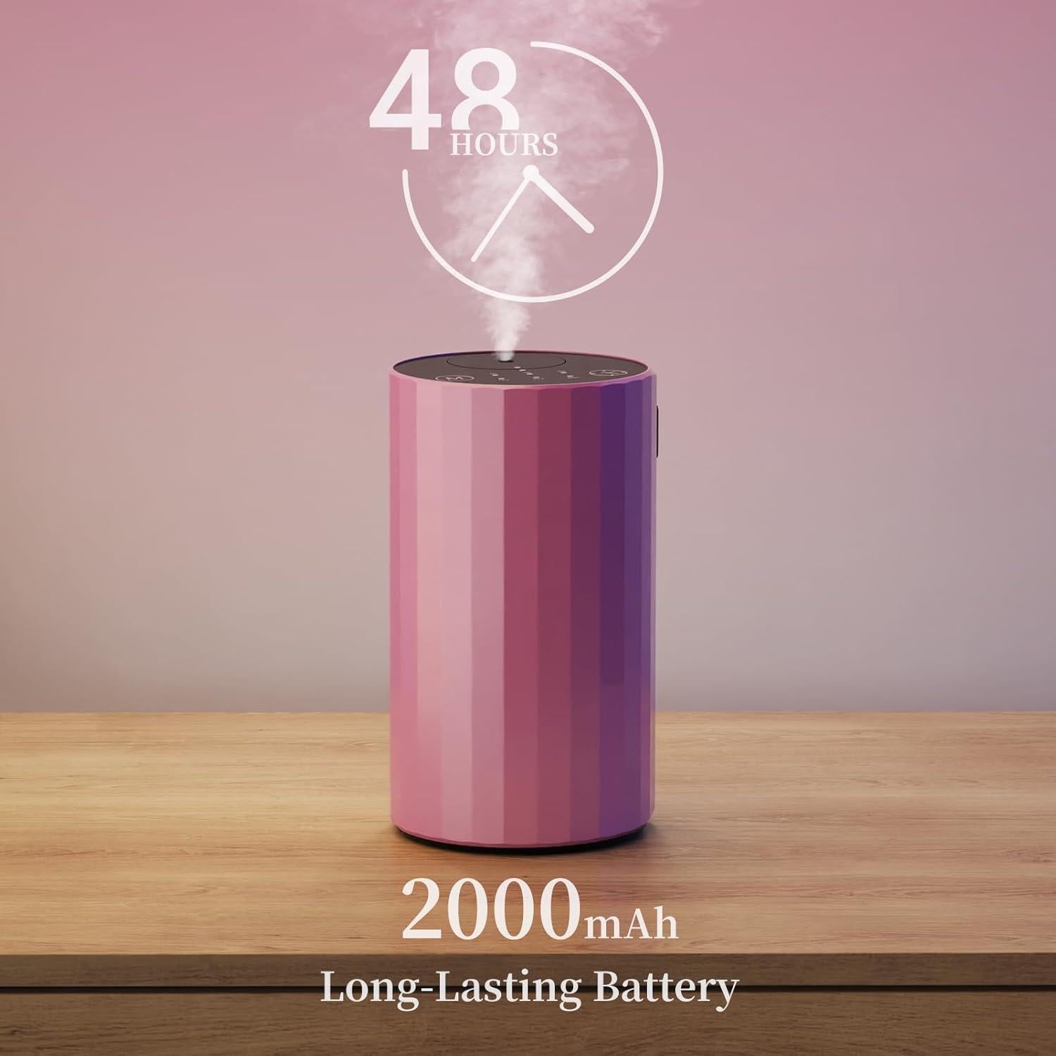 Difusor de Aceite Esencial Sin Agua INXDOLHOM Rosa 20ml