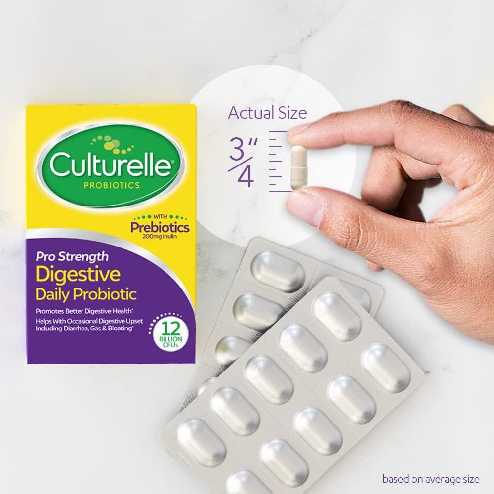 Culturelle Pro Strength Probióticos 60 Cápsulas Digestivas
