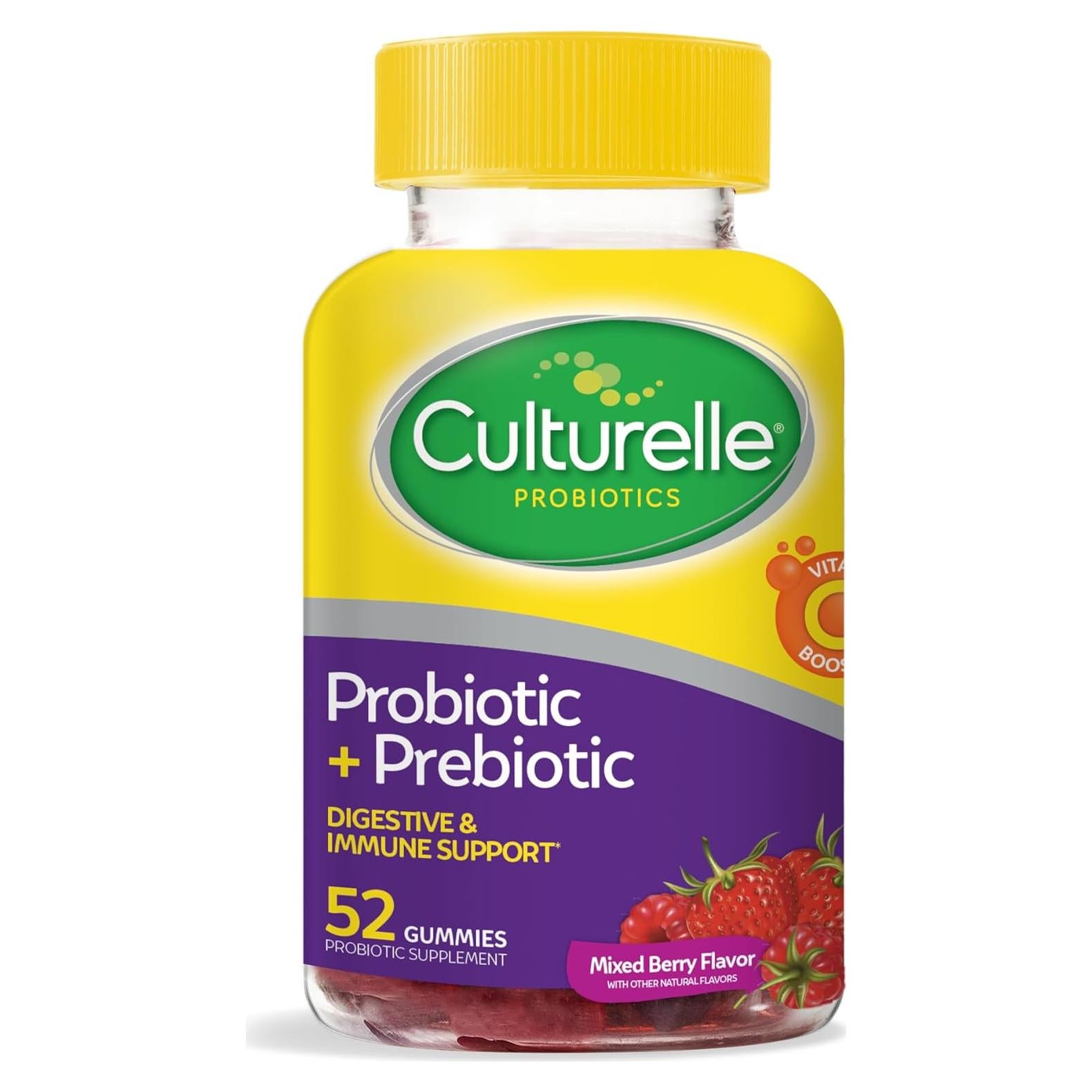 Gomitas Probioticas Culturelle 52 Unidades Sabor Bayas