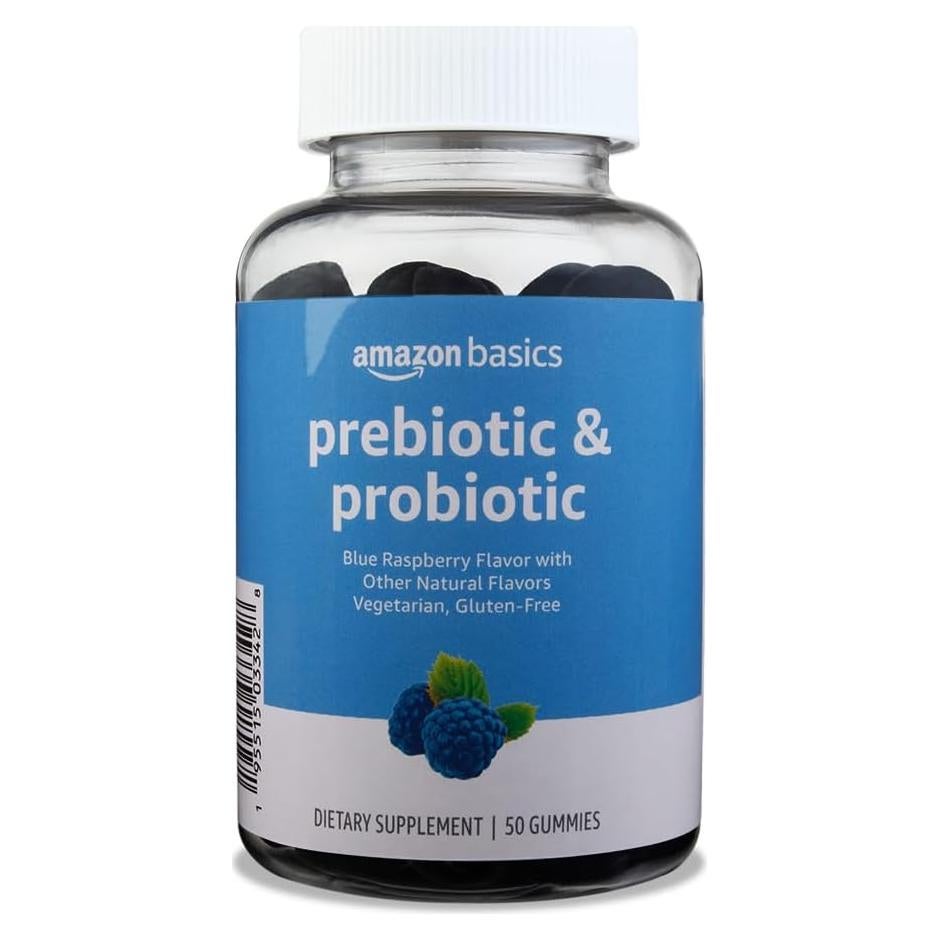 Gominolas Prebióticas y Probióticas Solimo 50 Unidades Frambuesa