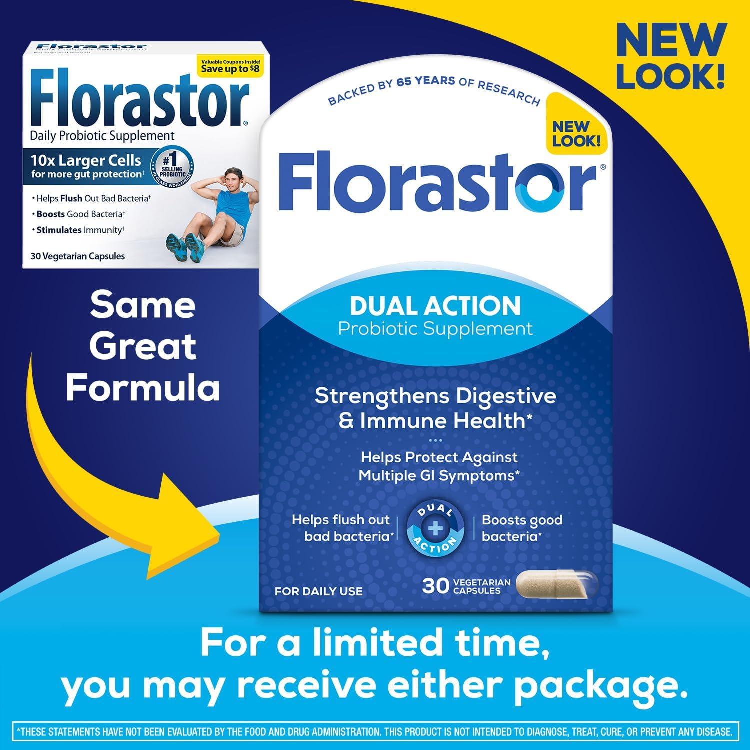 Florastor Probioticos Digestivos 30 Capsulas Saccharomyces Boulardii