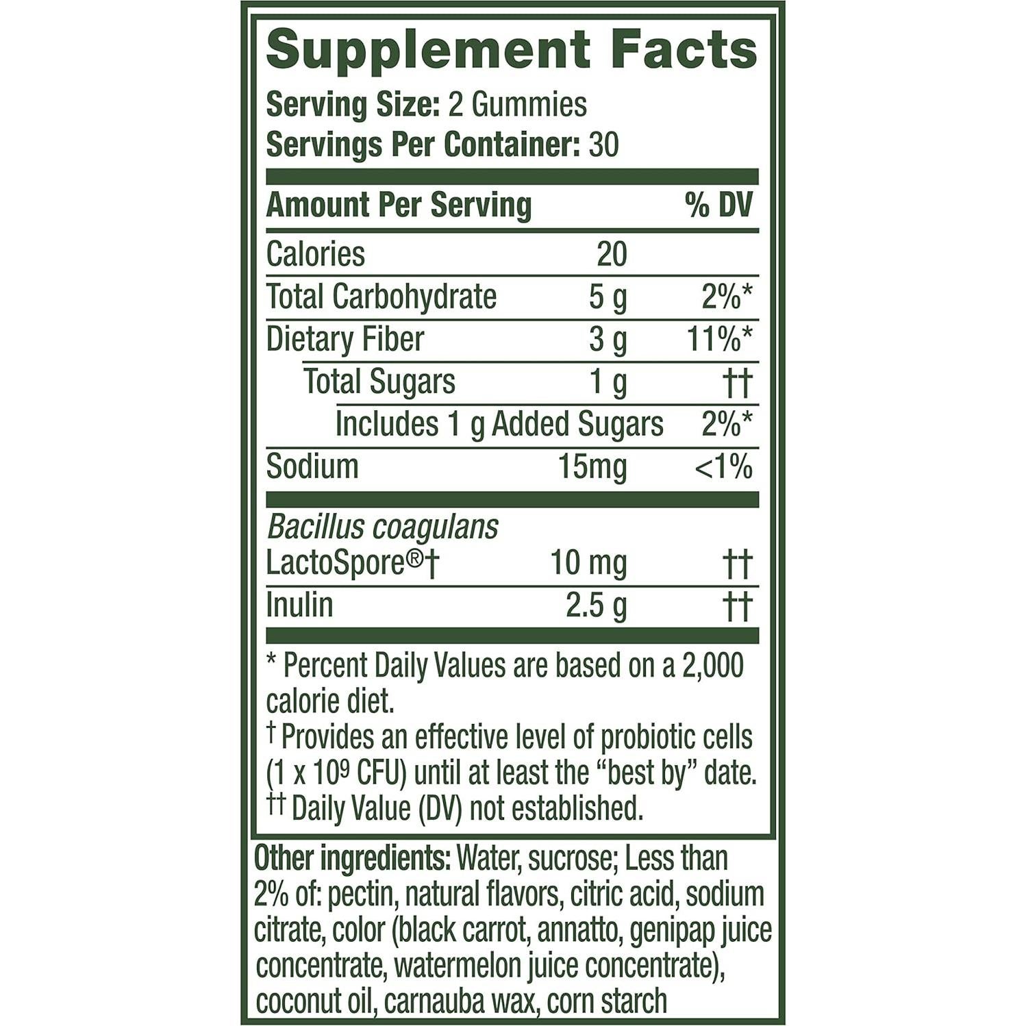 Gominolas Probioticas Align 60 Unidades Salud Digestiva