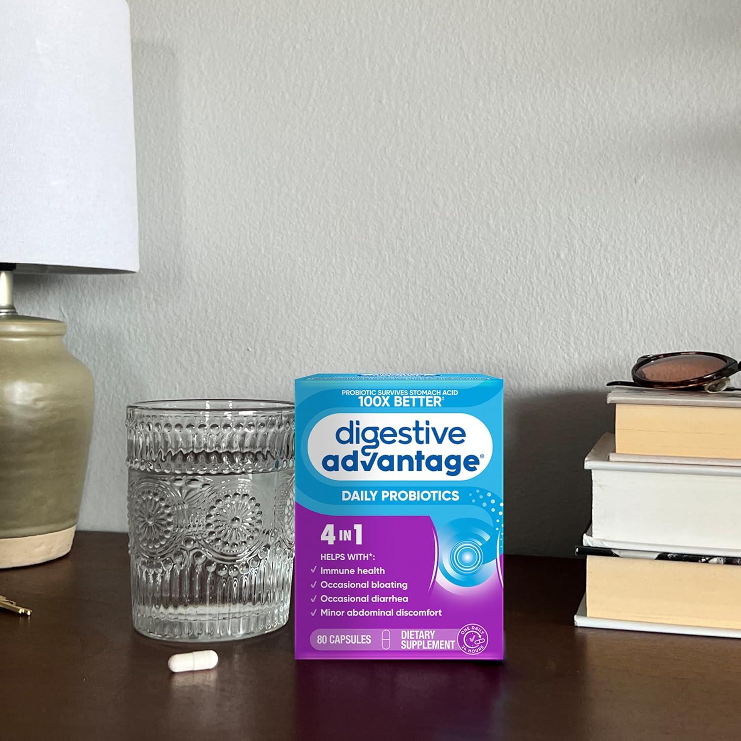 Probioticos Diarios Ventaja Digestiva 80 Caps Salud Intestinal