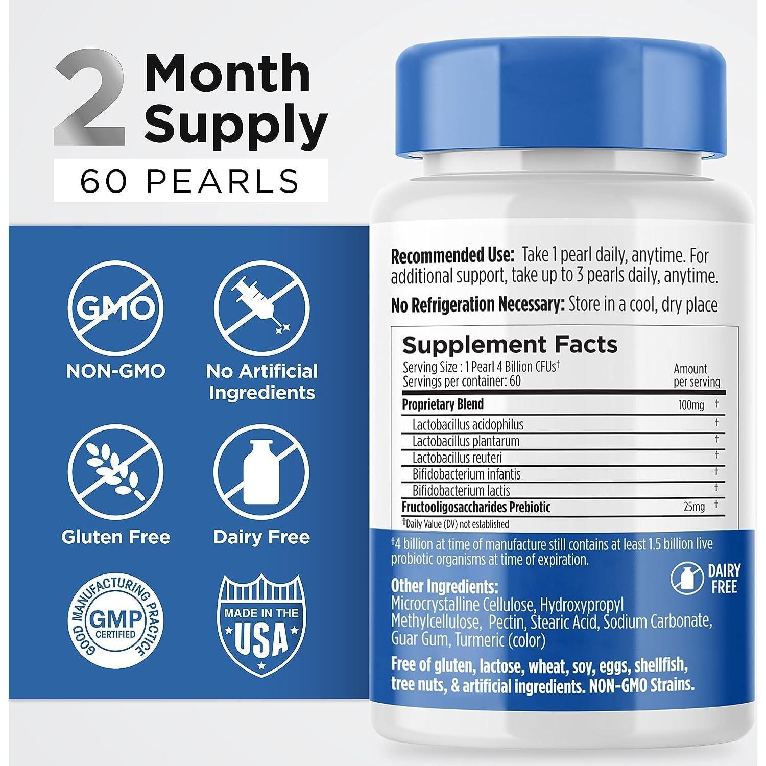 Probioticos y Prebioticos Luv Ur Gut 60 Caps Salud Digestiva