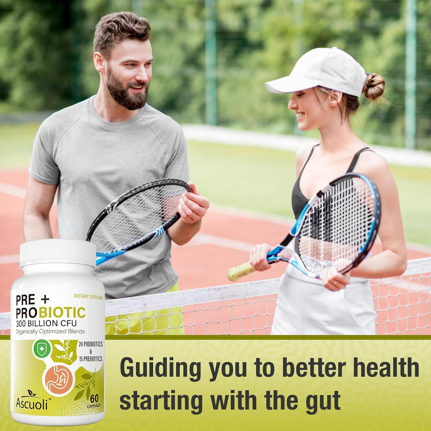 Probioticos Ascuoli 300 Mil Millones CFU 60 Cápsulas