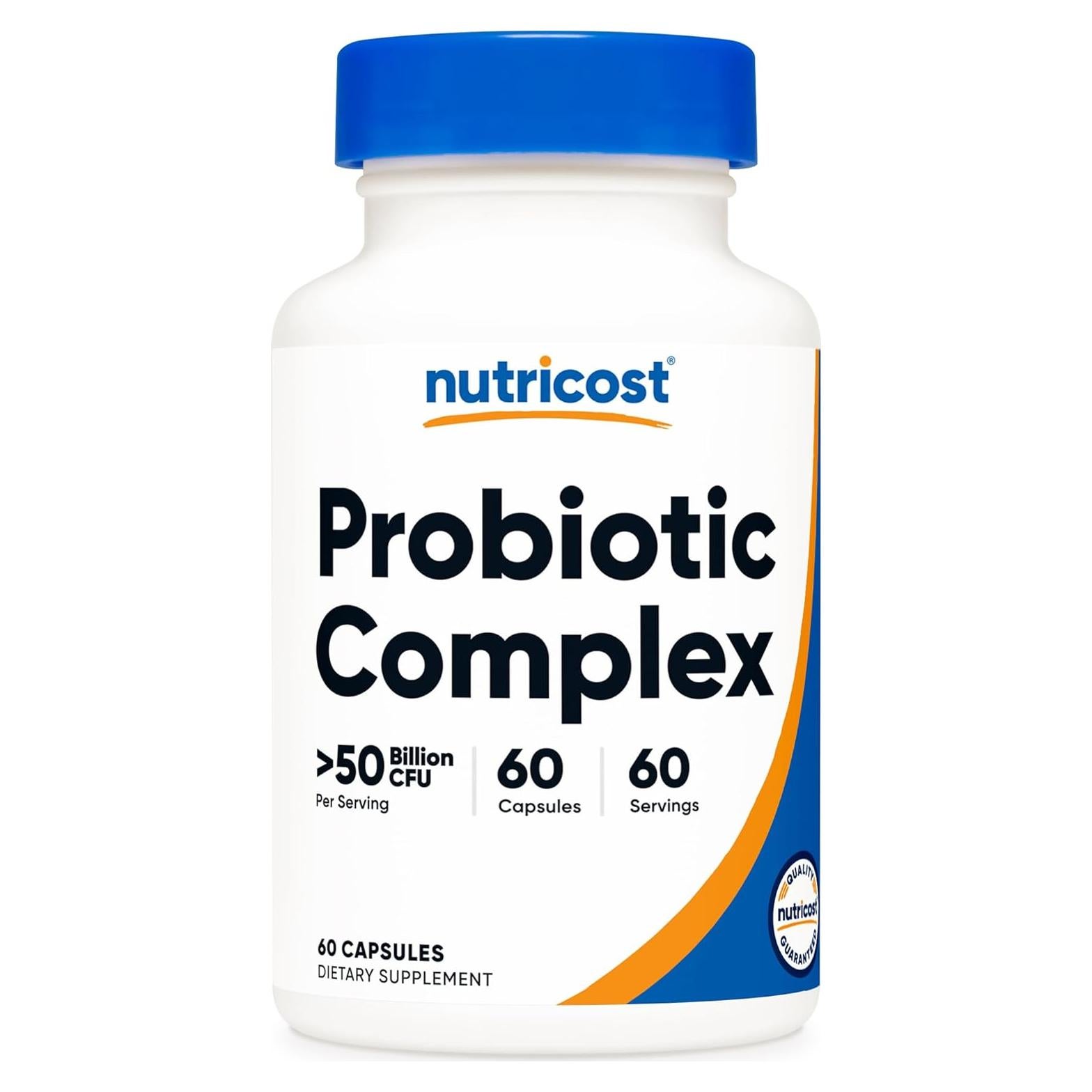 Complejo Probiotico Nutricost 50 Mil Millones CFU 60 Cápsulas