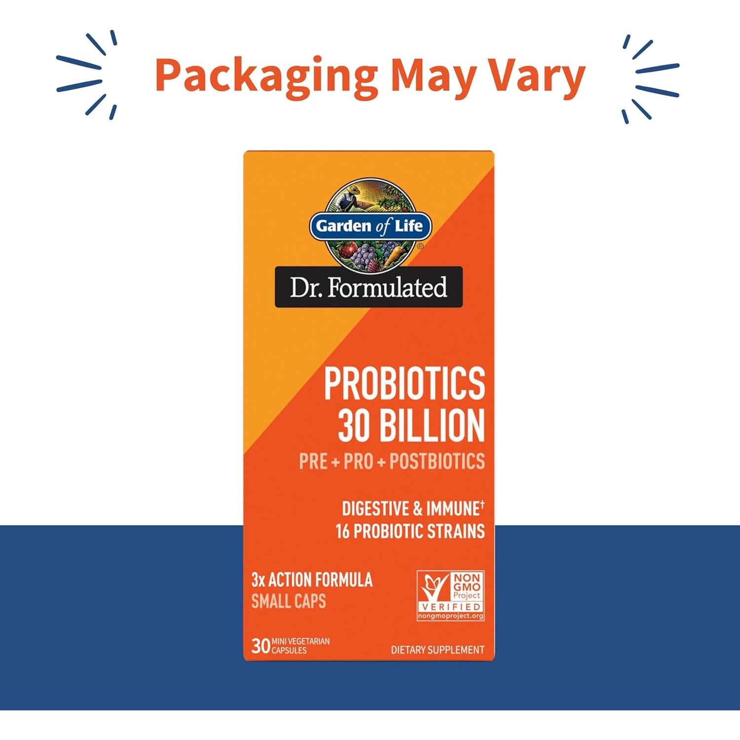 Probioticos Completos Dr Formulado 30 Mil Millones 30 Cápsulas