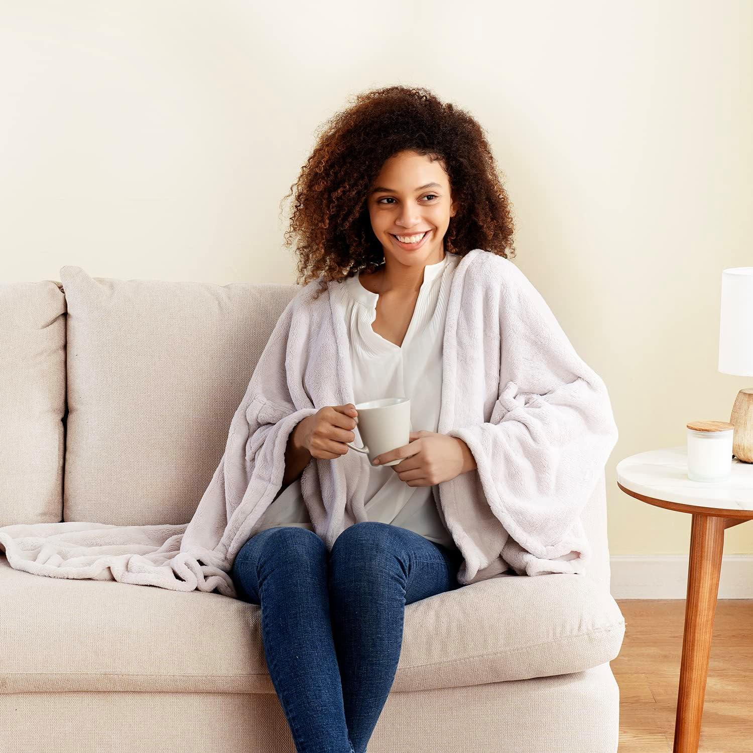 Manta Usable Berkshire Blanket Primalush Moonbeam 58x64 cm