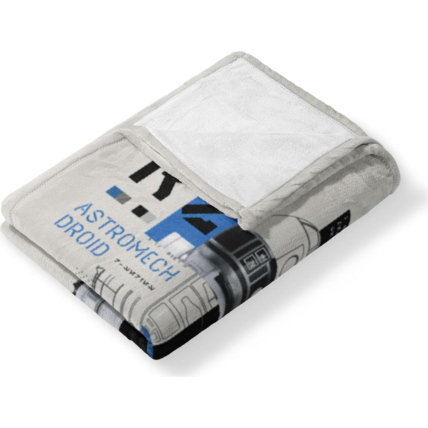 Manta de lanzamiento Star Wars R2-D2 127 x 152 cm Fleece