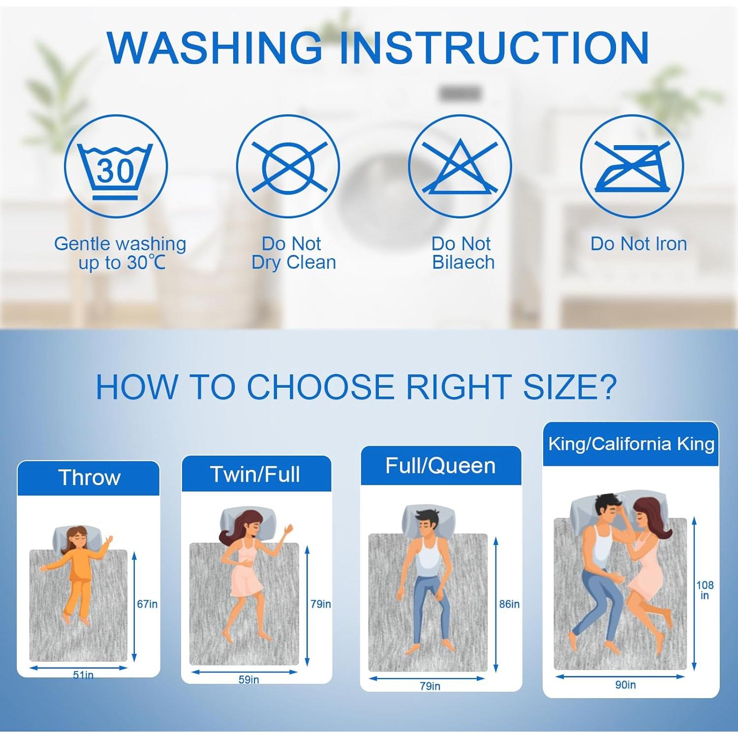 Manta Refrigerante CXXDE Twin 200x150 cm Suave y Transpirable