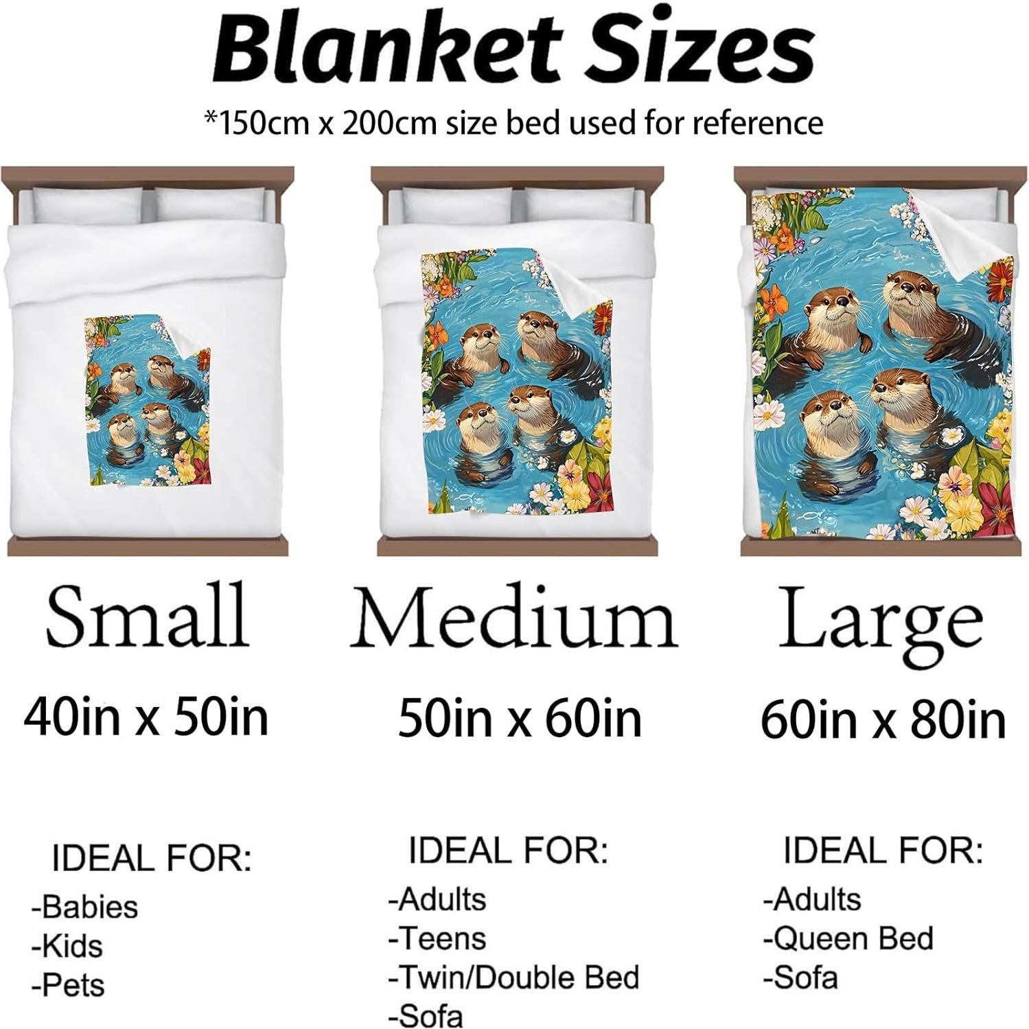 Manta de Franela Kibue Nutria21 152.4x127 cm Suave y Cálida