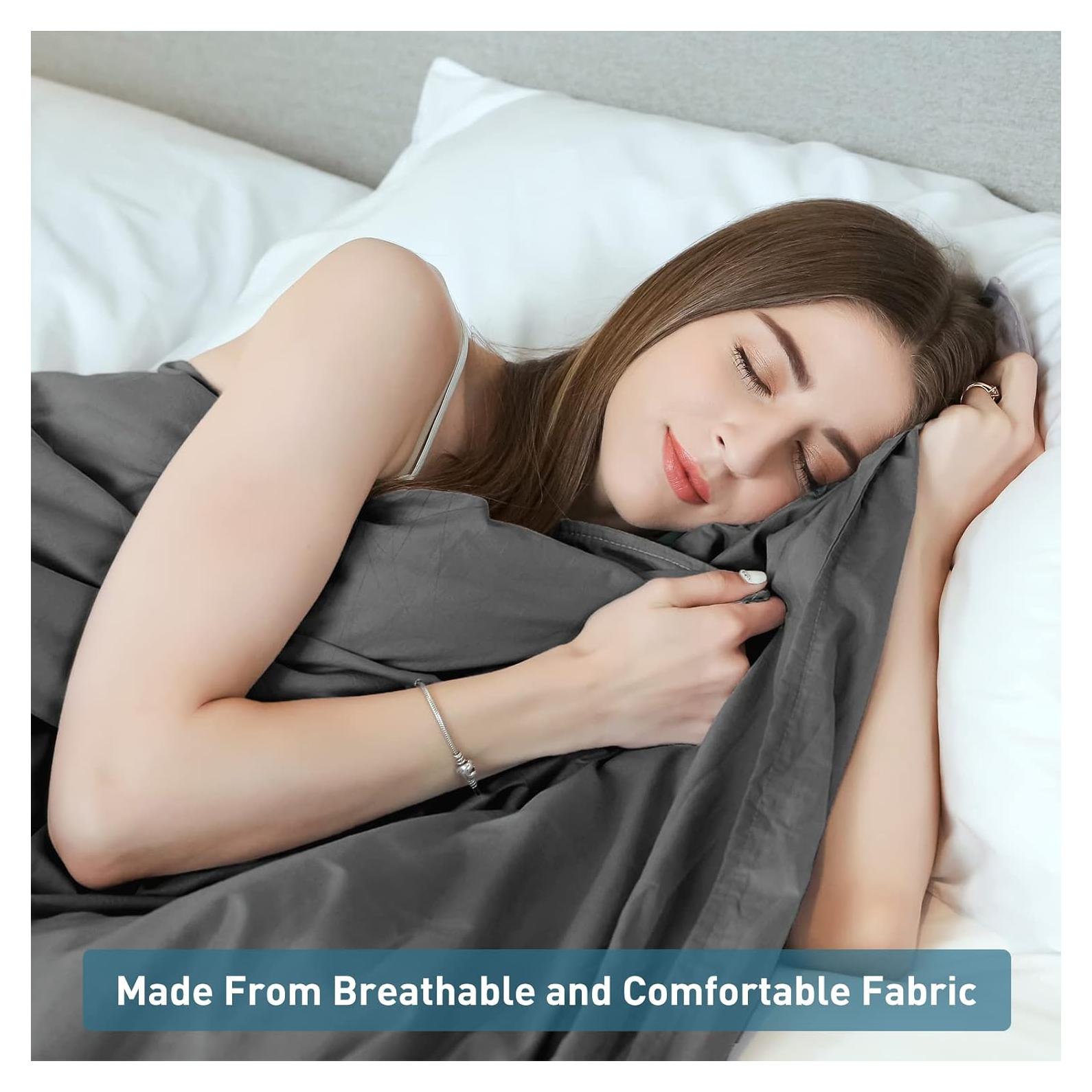 Manta con Peso Weighted Idea 9 kg Reina 203x152 cm Gris