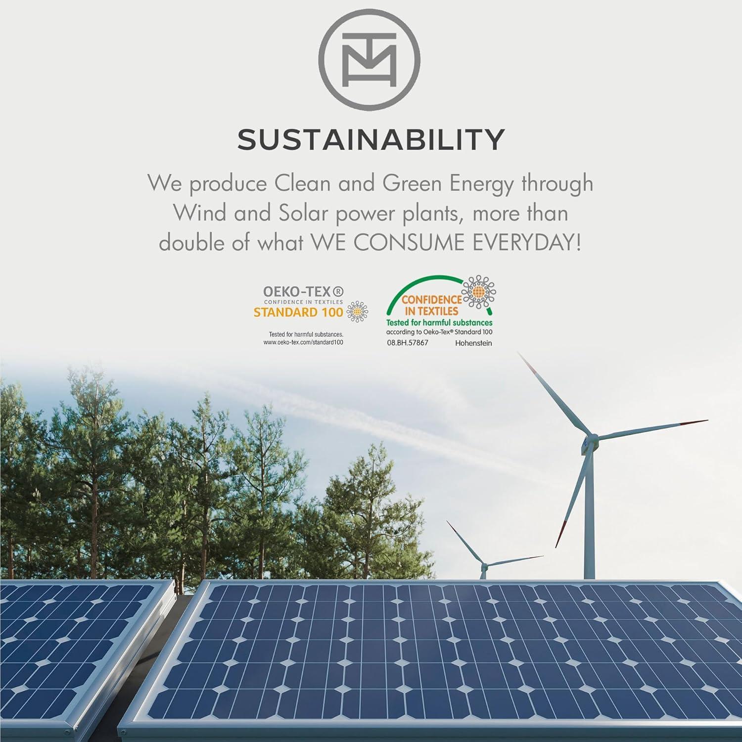 Manta de Muselina King Size Threadmill 4 Capas Algodón Verde