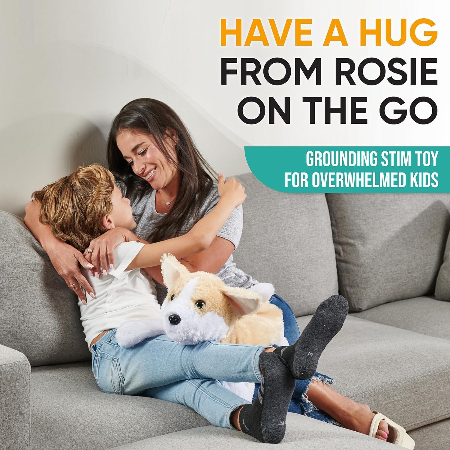 Manta Pesada Friendly Cuddle Rosie 2.27 kg para Niños y Adultos