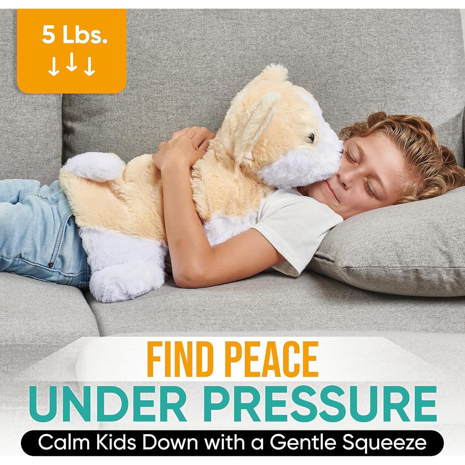 Manta Pesada Friendly Cuddle Rosie 2.27 kg para Niños y Adultos