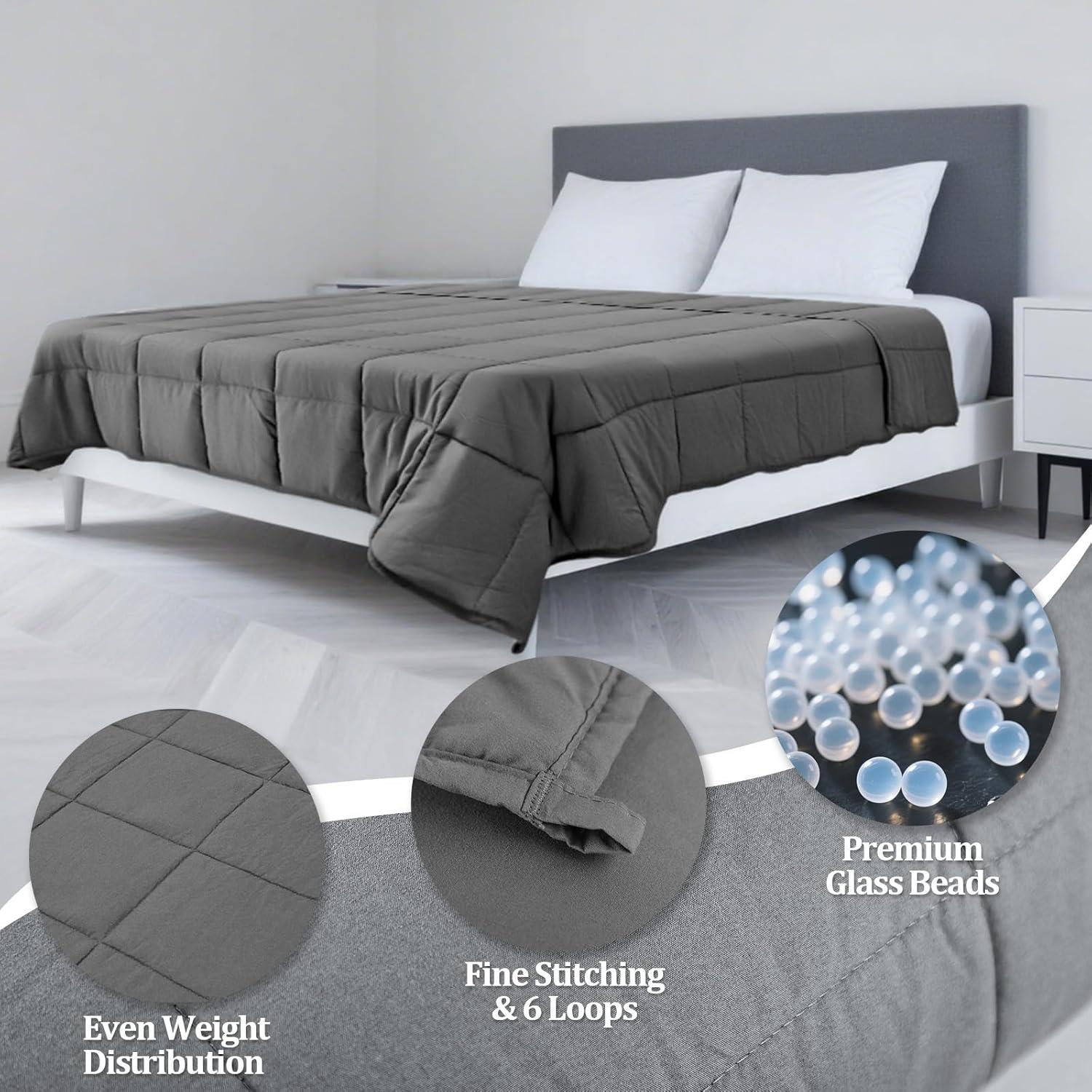 Almohadilla Térmica con Peso La Melodie Queen 152x203 cm