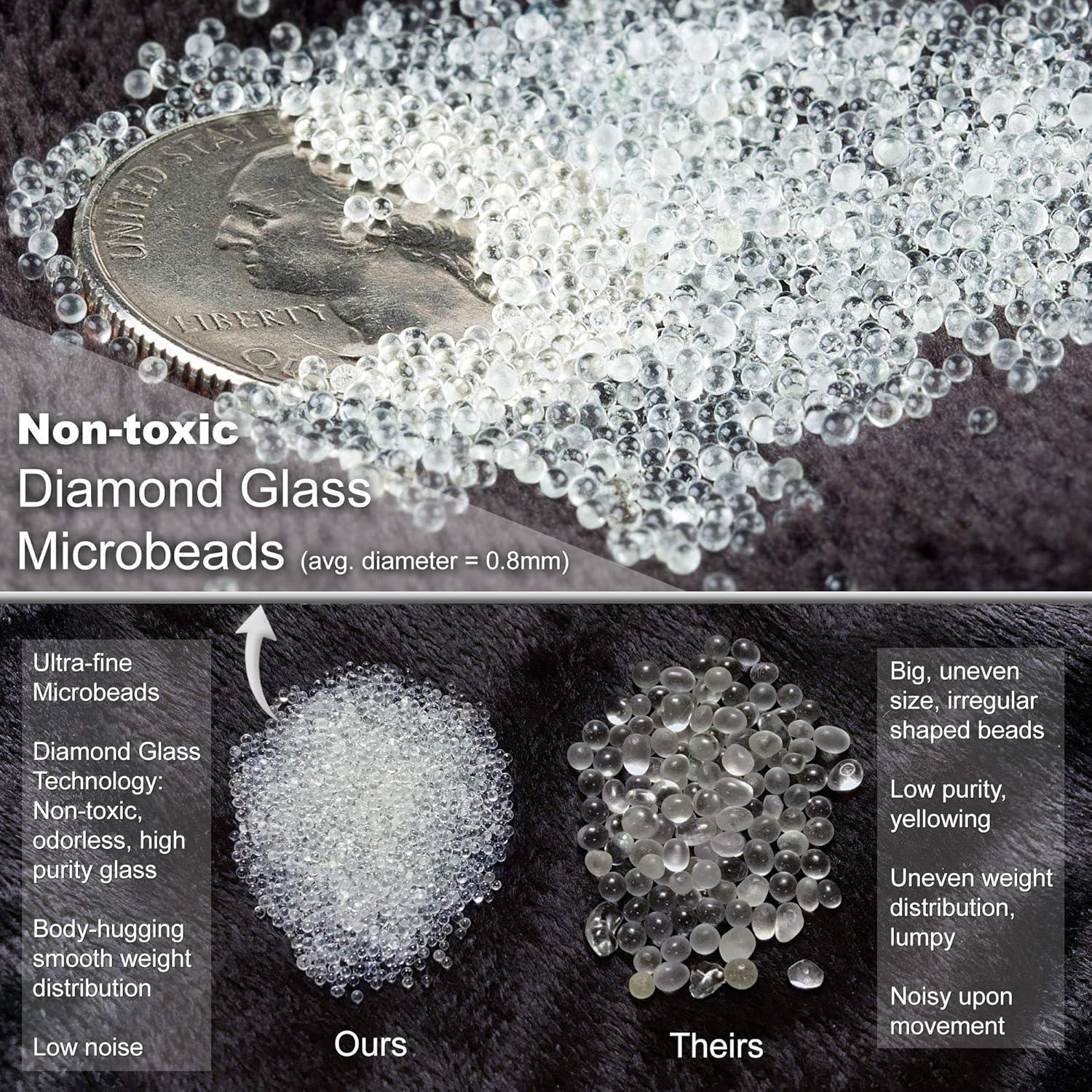 Manta con peso reversible Comfort Spaces 60x80cm Marino